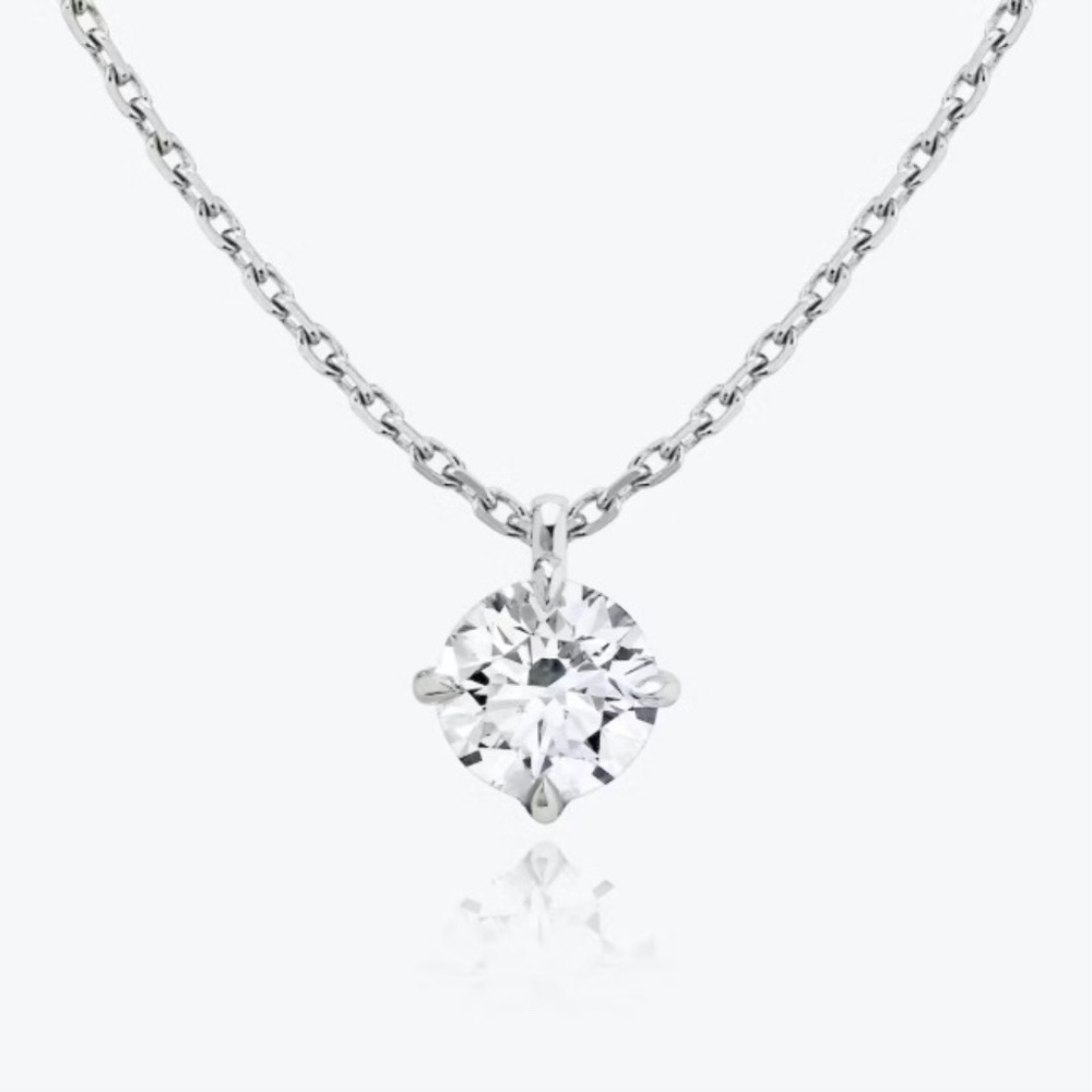 Solitaire Diamond Necklace